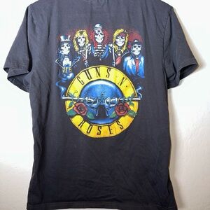 Guns'n Roses Appetite for Destruction Skull Logo T Shirt Size Large